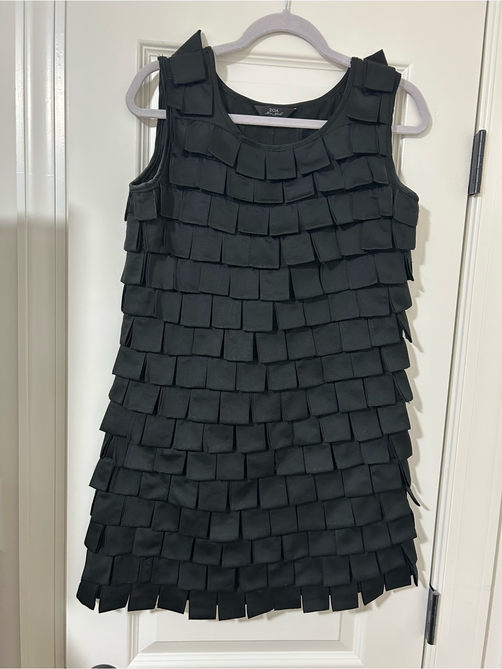 Black Tiered Sleeveless Dress